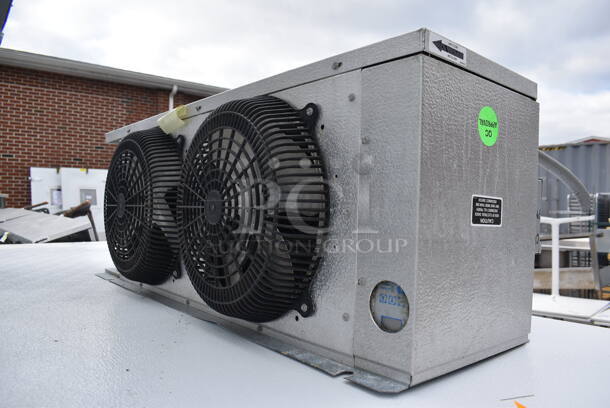Norlake 8'x26' Walk In Box w/ 2 Doors, HTA26-87B-AE 115 Volt Condenser, Two HTA28-76B-AE 115 Volt Condenser. Does Not Have Floor. Information Provided By The Consignor But Not Verified By PCI Auctions. - Image 8 of 12