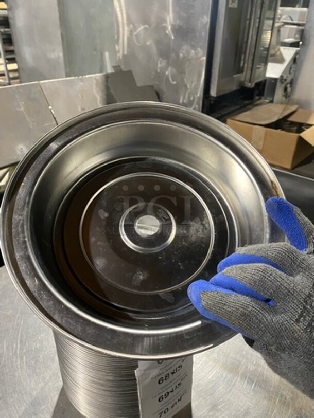 Vollrath Stainless Steel Food Covers!  15 X Your Bid! - Image 5 of 7