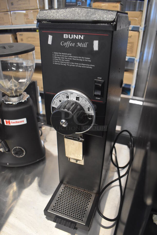 2019 Bunn G3 HD Metal Commercial Countertop Coffee Bean Grinder. 120 Volts, 1 Phase. 7.5x16x27. Tested and Working! - Image 3 of 6