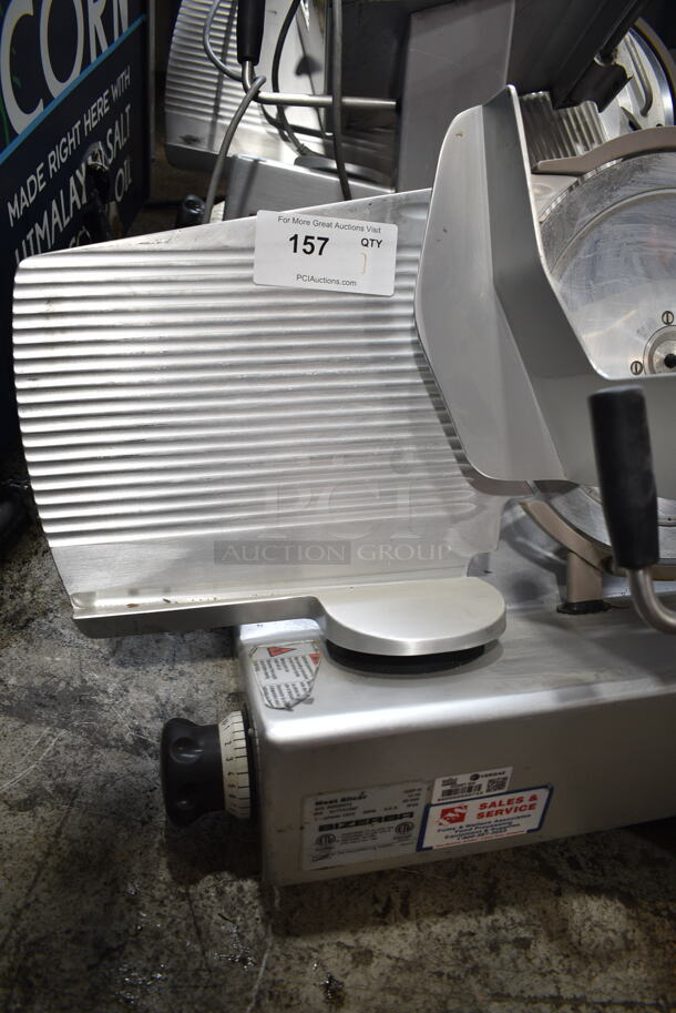 Bizerba GSP H Stainless Steel Commercial Countertop Meat Slicer. 120 Volts, 1 Phase. Tested and Working! - Image 3 of 5