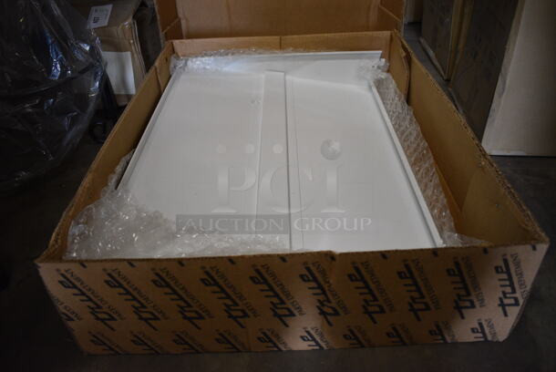2 BRAND NEW IN BOX! True White Metal Shelves. 26x18x4. 2 Times Your Bid! - Image 4 of 5