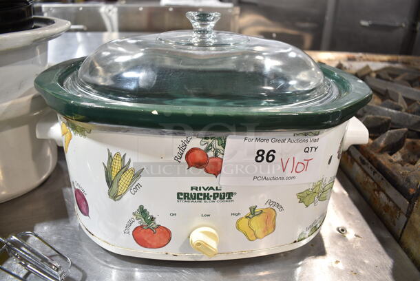 ALL ONE MONEY! Lot of Various Items Including Rival Crock Pot, 4 Crock Pot Drop Ins, 1 Lid, Hand Mixer.  - Image 6 of 8