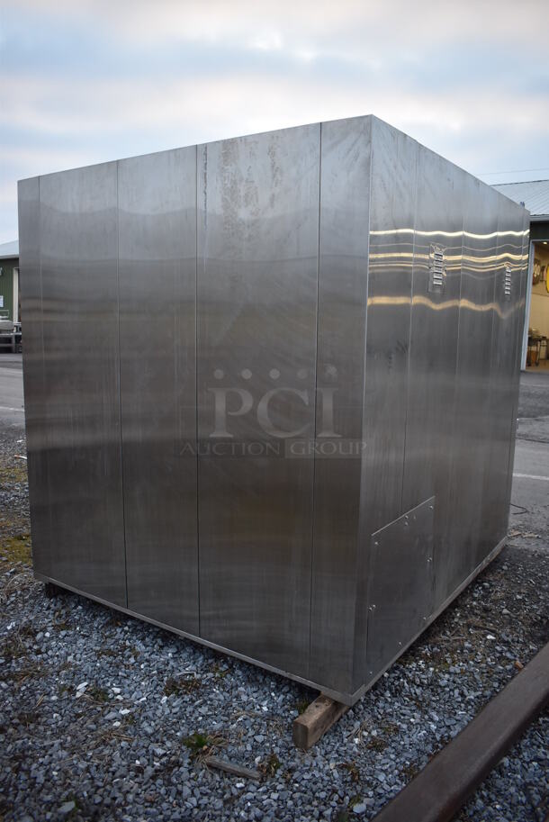 Picard MT-8-24 Stainless Steel Commercial Propane Gas Powered Single Deck Revolving Tray Bakery Oven. 180,000 BTU. 74.5x84.5x90 - Image 10 of 12