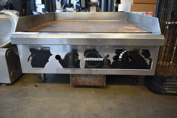Toastmaster Stainless Steel Commercial Countertop Natural Gas Powered Flat Top Griddle.  - Image 4 of 6