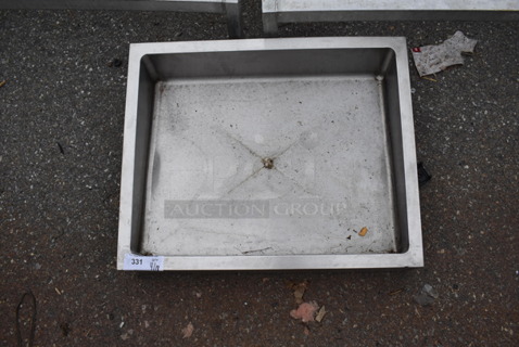 Metal Bin. 