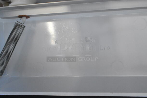 3 BRAND NEW SCRATCH AND DENT! Items Including Metal Panel, Round Metal Piece and White Poly Piece. 3 Times Your Bid!  - Image 8 of 8