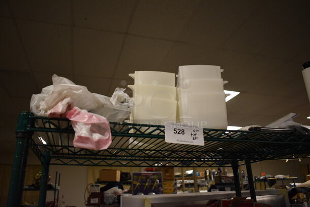 ALL ONE MONEY! Tier Lot of Various Items Including Plastic Containers, GIARC Handheld Flastloader, 2010 Audi License Plate Holder, and Grill Utensil Set - Image 1 of 7