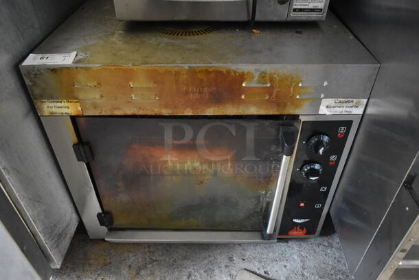 Vollrath CGA 8008 Stainless Steel Commercial Countertop Electric Powered Rotisserie Oven. 220 volts, 1 Phase.  - Image 1 of 7