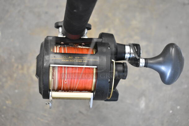 Crowder Rods ESU6630 E Series Fishing Rod w/ Shimano TLD 2 Speed 30A Reel.  - Image 2 of 12
