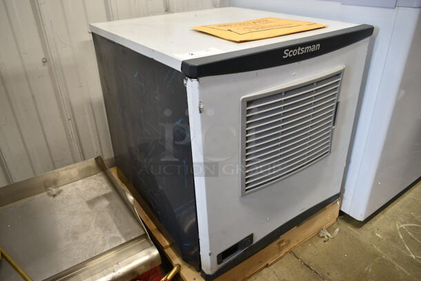 BRAND NEW SCRATCH AND DENT! 2023 Scotsman NS0622A-1B Prodigy Plus Series 22" Stainless Steel Commercial Nugget Ice Machine. 643 lb. 115 Volts, 1 Phase.  - Image 3 of 6