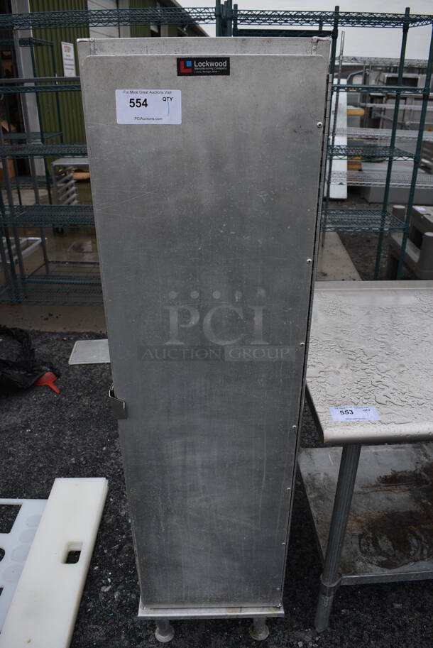 Lockwood Metal Commercial Enclosed Pan Rack. 16x21.5x61.5