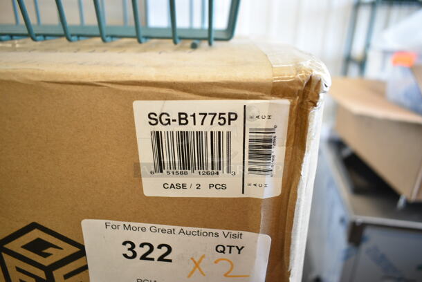 2 BRAND NEW! Quantum SG-B1775P Green Finish Baskets. 2 Times Your Bid! - Image 4 of 4