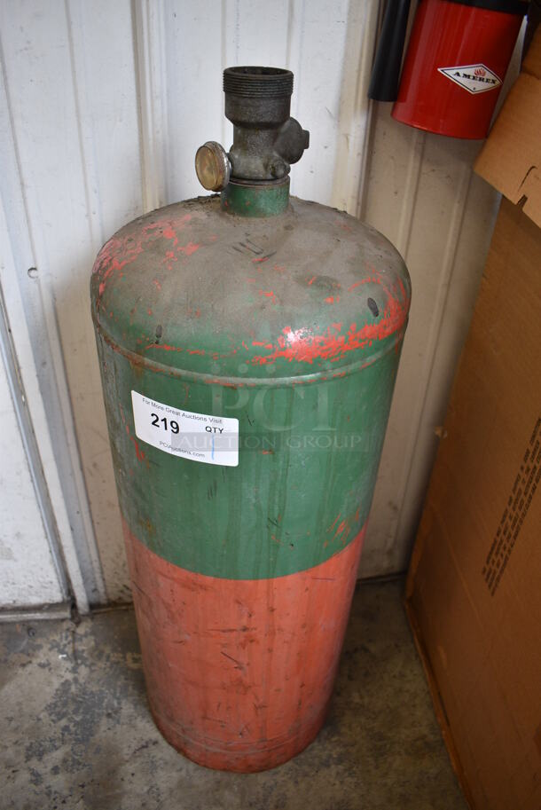 Metal Fire Suppression Tank. 12x12x36 - Image 2 of 3