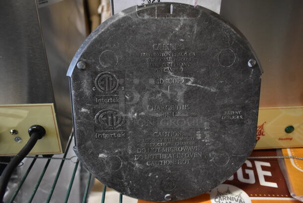 ALL ONE MONEY! Lot of 12 BRAND NEW! Carlisle MDSCDP9 Black Pellet Plate Warming Discs. - Image 5 of 5