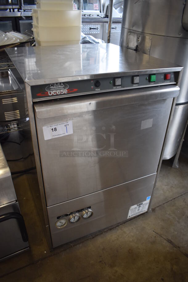 CMA UC65e ENERGY STAR Stainless Steel Commercial Undercounter Dishwasher. 115/208-230 Volts, 1 Phase. 24x25x32 - Image 3 of 9