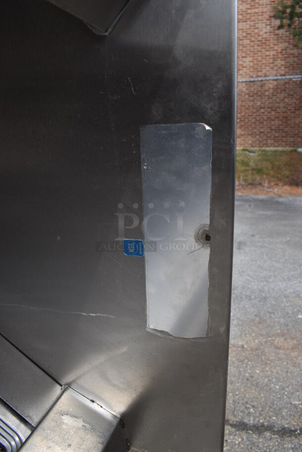 9.5' Stainless Steel Commercial Grease Hood w/ Filters. 115x24x55 - Image 7 of 7