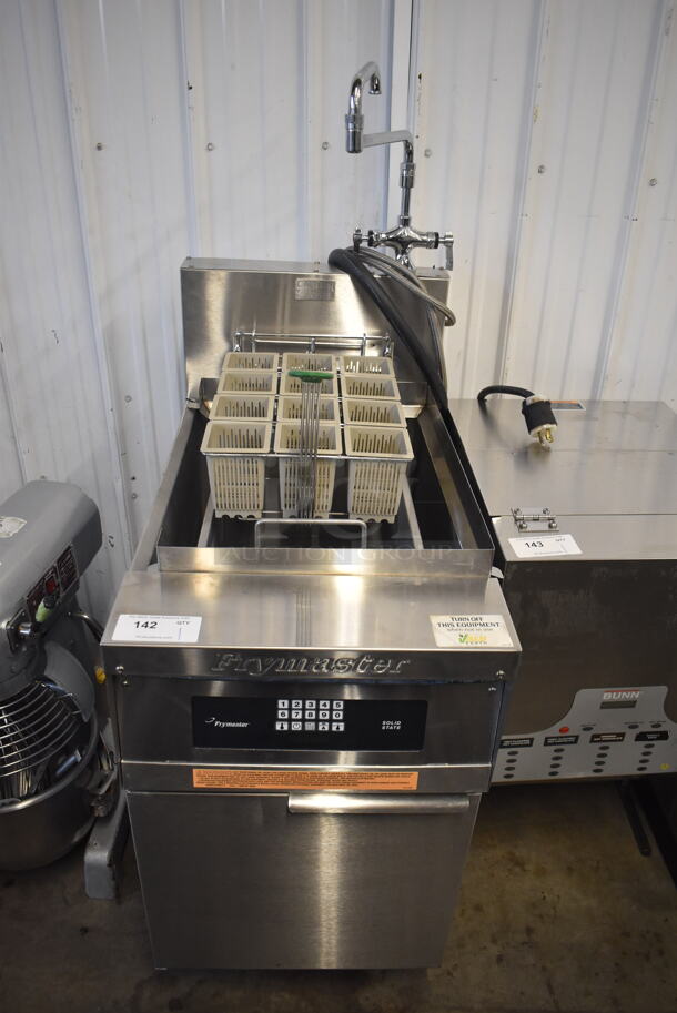 Frymaster 17CCSD Stainless Steel Commercial Floor Style Electric Powered Pasta Cooker. 208 Volts, 3 Phase. 20x34x61 - Image 1 of 7