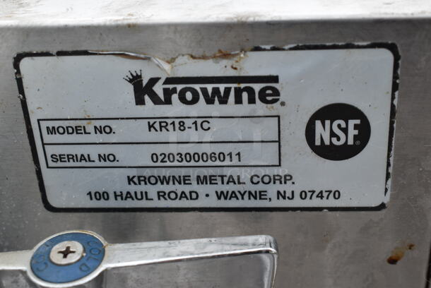 Krowne Stainless Steel Commercial 2 Bay Ice Bin w/ 2 Sink Bays and Speedwell. - Image 8 of 11