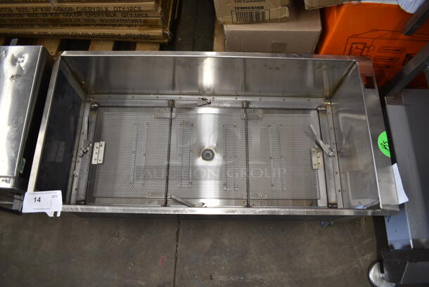Stainless Steel Commercial Portable Bin on Commercial Casters.  - Image 2 of 4