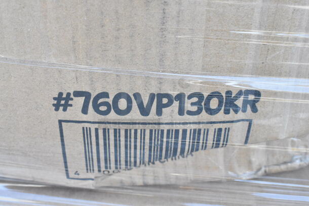 23 BRAND NEW Boxes Including 2 Box 795PTOBK8 Choice Black Microwavable Folded Paper #8 Take-Out Container 6" x 4 3/4" x 2 1/2" - 300/Case, 130CLFKSH Choice Clear Heavy Weight Wrapped Plastic Cutlery Pack - 500/Case, 176CTO4VBK Choice Black 4-Section Slanted Countertop Cup and Lid Organizer, PF35C1CR, 760VP130KR Carnival King Kraft 130 oz. Popcorn Bucket - 150/Case, 5001RT800B Lavex 8" White Hardwound Paper Towel, 800 Feet / Roll - 6/Case, 2 Box 500TO883C3 Choice 10" Round Standard Weight Foil Take-Out Pan - 250/Case, 966TALLFLDB Choice White Tall-Fold 6" x 13" Dispenser Napkin - 8000/Case, 500COLLAR8BR EcoChoice 8 oz. Kraft Coffee Cup Sleeve / Jacket / Clutch - 1200/Case, 128HD12COMBO Choice Heavy Duty 12 oz. Microwavable Translucent Plastic Deli Container and Lid Combo Pack - 240/Case, 500CC12 Choice Clear PET Customizable Plastic Cold Cup - 12 oz. - 1000/Case, 500CC16HD 16 oz. Plastic Cold Cup - 1000/Case, 500MFT Lavex Natural Brown Kraft M-Fold (Multifold) Towel - 4000/Case. 23 Times Your Bid!  - Image 7 of 12