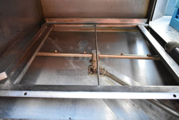 CMA EC-2 Stainless Steel Commercial Corner Pass Through Dishwasher w/ Right Side Clean Side Dish Washer Table. 115 Volts, 1 Phase.  - Image 3 of 9