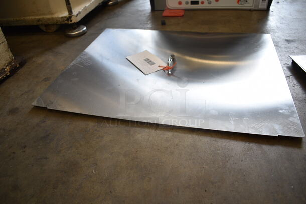 4 BRAND NEW SCRATCH AND DENT! Stainless Steel Fryer Cover; Pitco 2101502-C 19 1/2" x 24 1/4" Stainless Steel Fryer Cover, 2 Pitco B2101501-C 15 1/2" x 24 1/4" Stainless Steel Fryer Cover, Pitco B3307401-C 23 1/8" x 14 15/16" Stainless Steel Fryer Cover. 4 Times Your Bid!  - Image 4 of 11