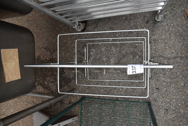 Metal 3 Tier Plate Rack. - Image 2 of 2