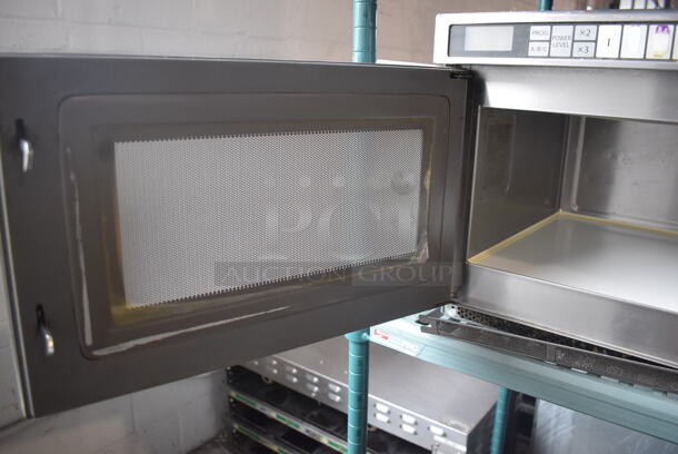 2016 Panasonic NE-17523 Commercial Stainless Steel Electric Microwave Oven. 208-230V, 1 Phase.  - Image 5 of 9