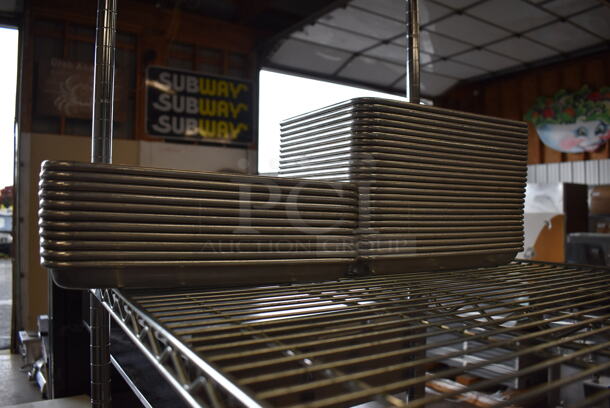 35 Metal Baking Pans. 9.5x13x1. 36 Times Your Bid! - Image 4 of 8