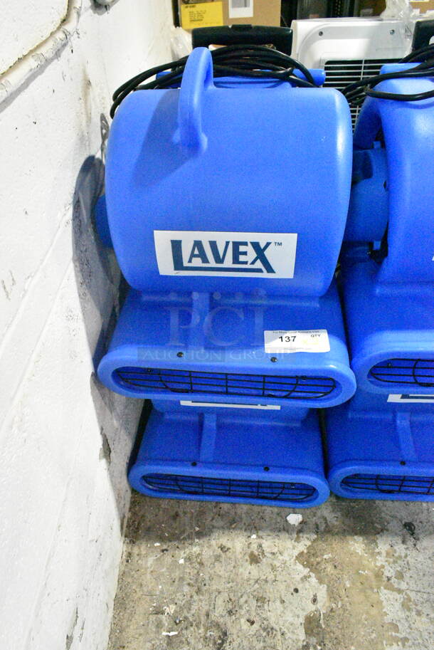 BRAND NEW SCRATCH AND DENT! 2024 Lavex 761AMLV33W 3-Speed Compact Air Mover with Telescoping Handle and Wheels. 115 Volts, 1 Phase.  Tested and Working! - Image 2 of 8