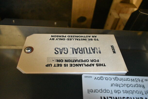 BRAND NEW! 2023 Garland GTBG24-AR24 Stainless Steel Commercial Countertop Natural Gas Powered 24" Radiant Charbroiler with Adjustable Grates. - Image 5 of 8