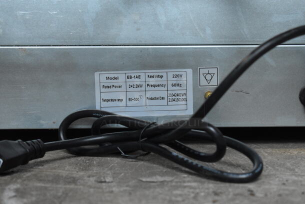 BRAND NEW! Perspective Model EB-1AE Stainless Steel Commercial Countertop Electric Powered Convection Oven w/ View Through Door and Metal Oven Racks. 220 Volts, 1 Phase. 23.5x23x22 - Image 6 of 6
