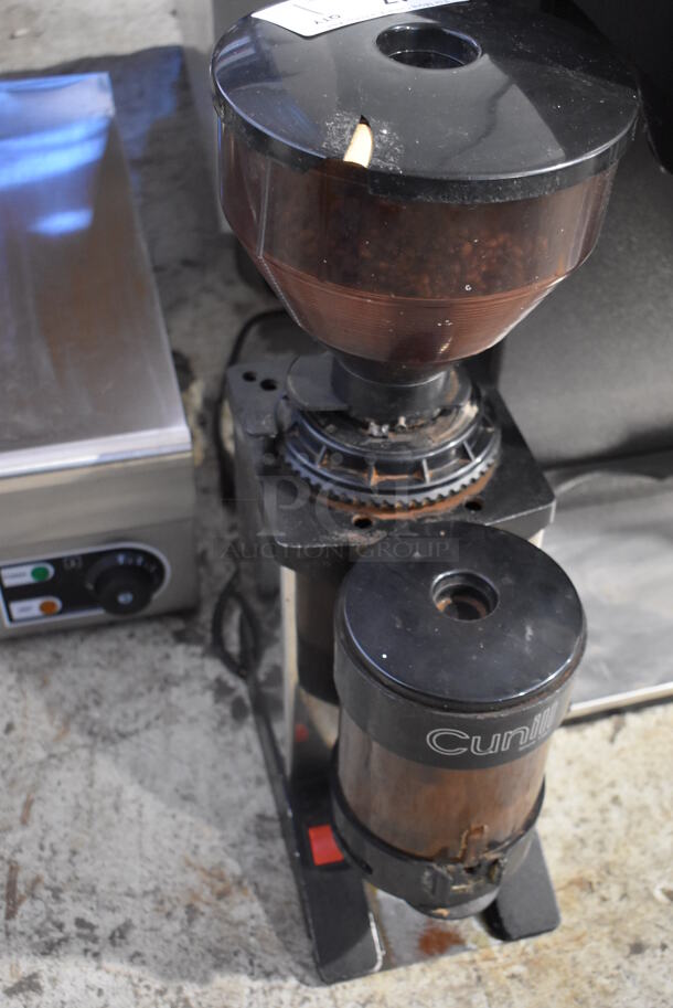 Cunill Metal Commercial Countertop Espresso Bean Grinder. 8x13x20. Tested and Working! - Image 3 of 7