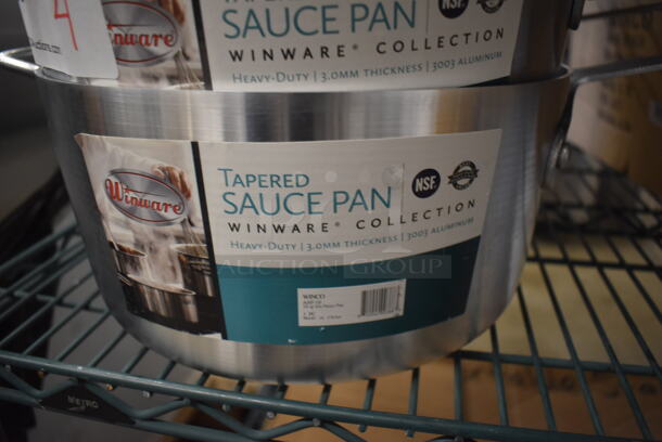 4 BRAND NEW! Winware Metal Sauce Pans. 24x11.5x5.5. 4 Times Your Bid! - Image 3 of 3