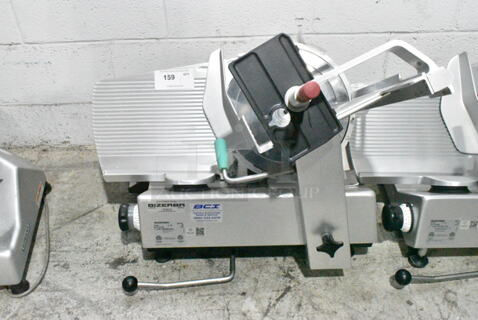2020 Bizerba GSP HD Stainless Steel Commercial Countertop Meat Slicer. 120 Volts 1 Phase. Tested and Working!