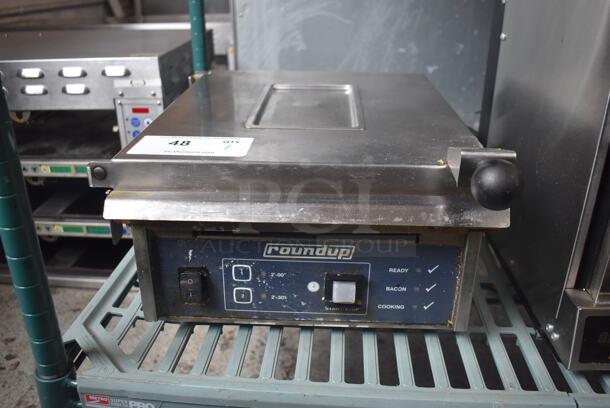 Roundup Commercial Stainless Steel Electric Countertop Portion Griddle. 208 Volts 1 Phase - Image 1 of 7