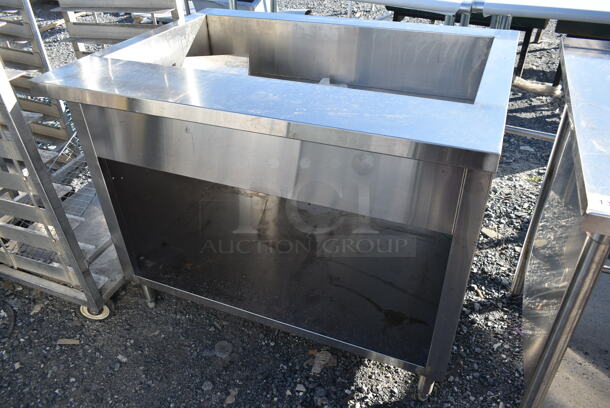 Stainless Steel Commercial Steam Table w/ Under Shelf. - Image 1 of 4