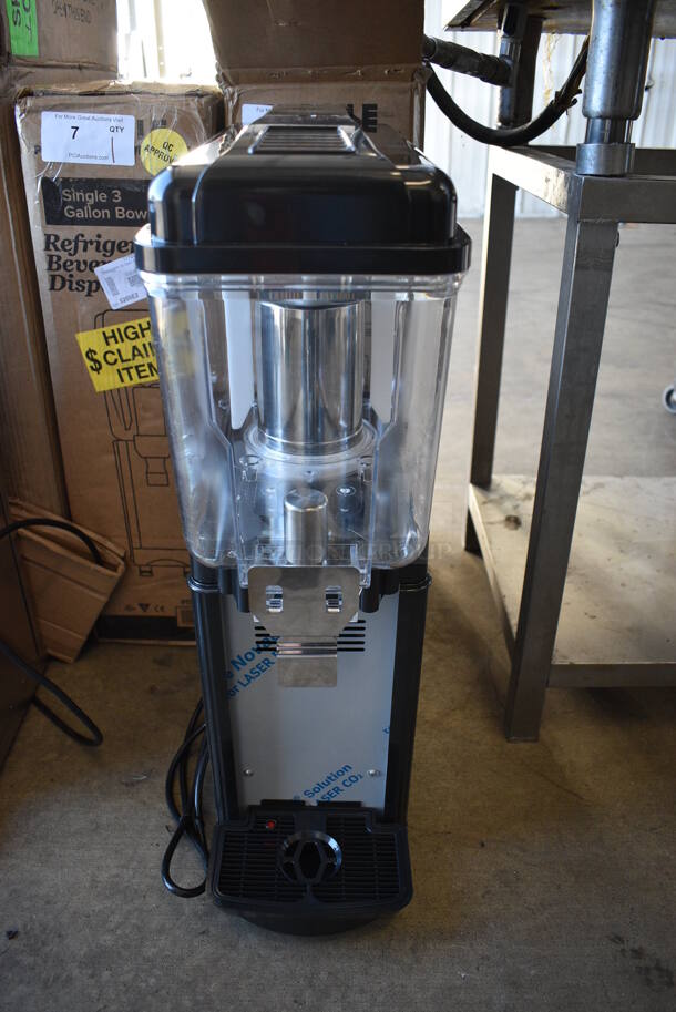 BRAND NEW IN BOX! Avantco COLDREAM 1M Metal Commercial Countertop Single Hopper Refrigerated Beverage Machine. 120 Volts, 1 Phase. 8x17x28. Tested and Working! - Image 4 of 6