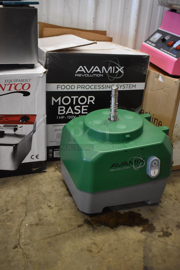 IN ORIGINAL BOX! Ava Mix VC60CN Metal Commercial Countertop Food Processor Base. 120 Volts, 1 Phase. 10x11.5x14. Tested and Does Not Power On - Image 10 of 10