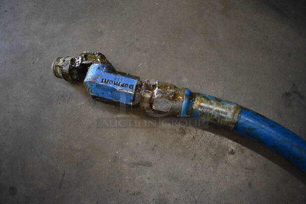 Blue Gas Hose. 45" - Image 2 of 3