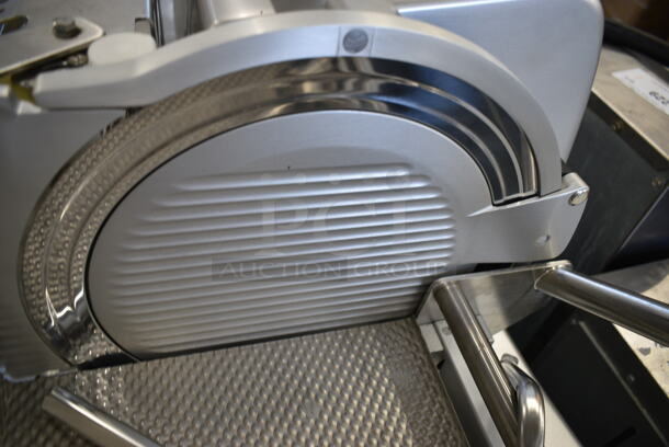 2021 Bizerba VSI330 F Stainless Steel Commercial Floor Style Meat Slicer Stacker. 120 Volts, 1 Phase. Tested and Stack Function and Screen Powers On But Requires Connection to Network / Admin Override From Bizerba Support To Work - Image 8 of 10