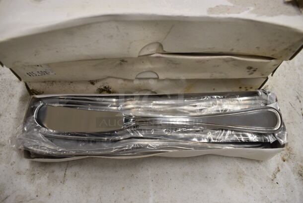 48 BRAND NEW IN BOX! Balance Stainless Steel Butter Knives. 7". 48 Times Your Bid! - Image 1 of 4