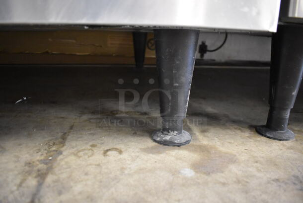 BRAND NEW! 2022 Scotsman C1030MA-32F Commercial Stainless Steel Ice Cube Machine With Storage Bin, Ice Scooper And Additional Parts On Black Legs. 208/230V, 1 Phase. Tested And Working!  - Image 8 of 11