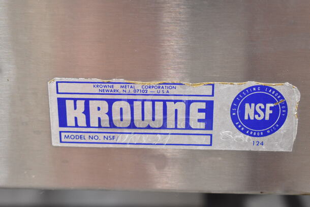 Krowne Stainless Steel Commercial Ice Bin.  - Image 4 of 4