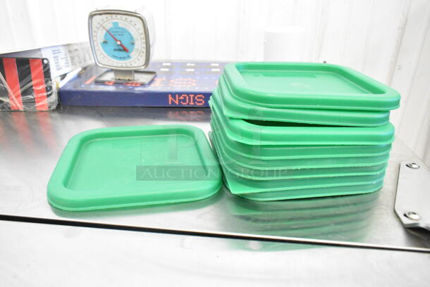 ALL ONE MONEY! Lot of 5 Bottles, 9 Red Lids, 31 Green Lids.  - Image 3 of 7