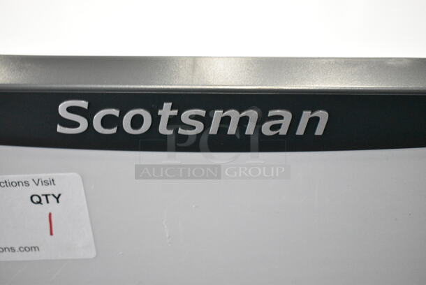 BRAND NEW SCRATCH AND DENT! 2024 Scotsman HID312A-1A Meridian Stainless Steel Commercial Countertop Ice Machine and Water Dispenser. 12 lb. Bin Storage. 115 Volts, 1 Phase.  - Image 3 of 5