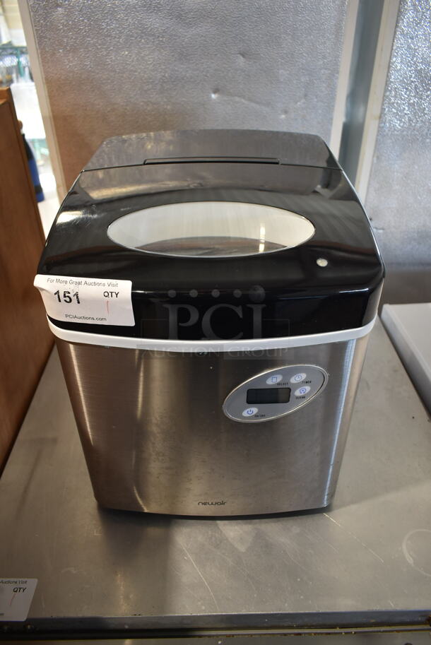 New Air AI-215SS Stainless Steel Commercial Countertop Ice Maker. 115 Volts, 1 Phase. - Image 1 of 6
