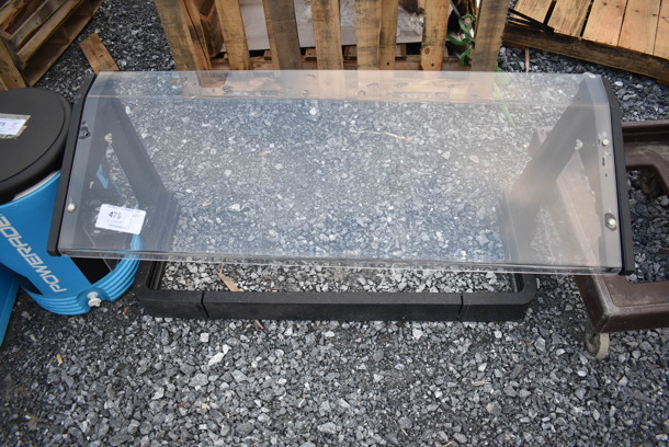 Black Poly Sneeze Guard. 49x20x24 - Image 4 of 4