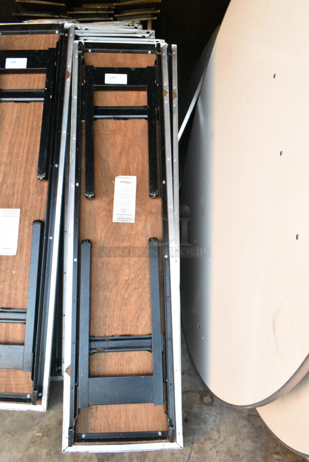 30 Various Folding Table. 72x18.5x31. 30 Times Your Bid!  - Image 2 of 3