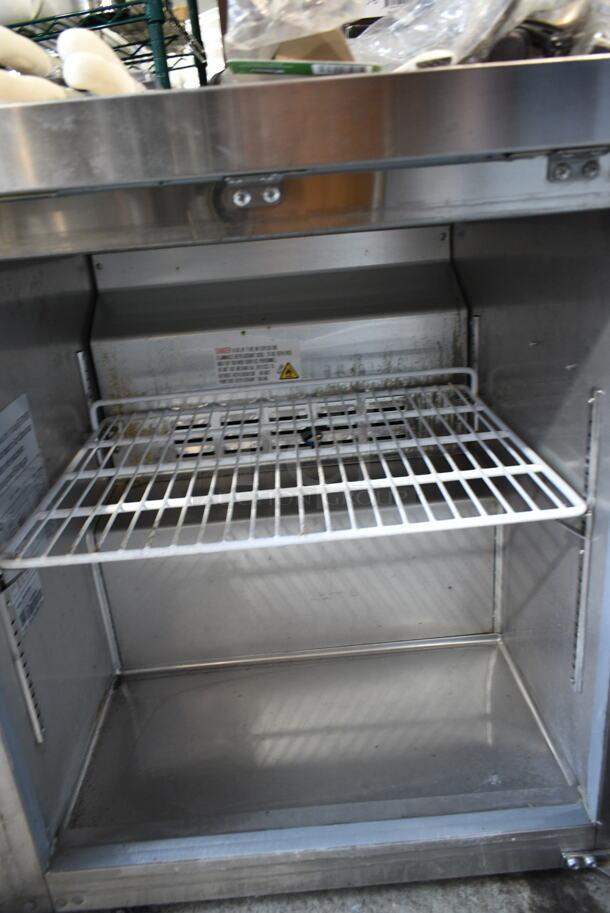 Universal Coolers SC-27-LBI Stainless Steel Commercial Single Door Undercounter Cooler. 115 Volts, 1 Phase. Tested and Powers On But Does Not Get Cold - Image 2 of 3